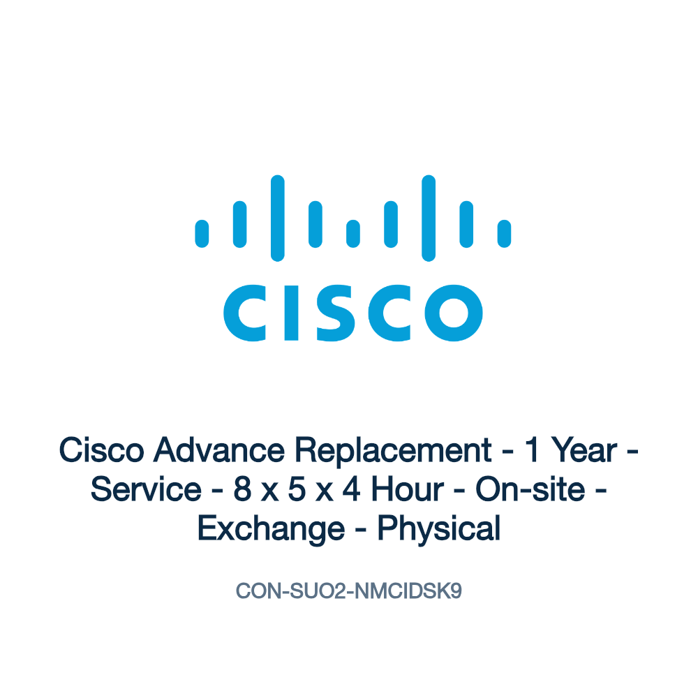 CON-SUO2-NMCIDSK9: Cisco Advance Replacement
