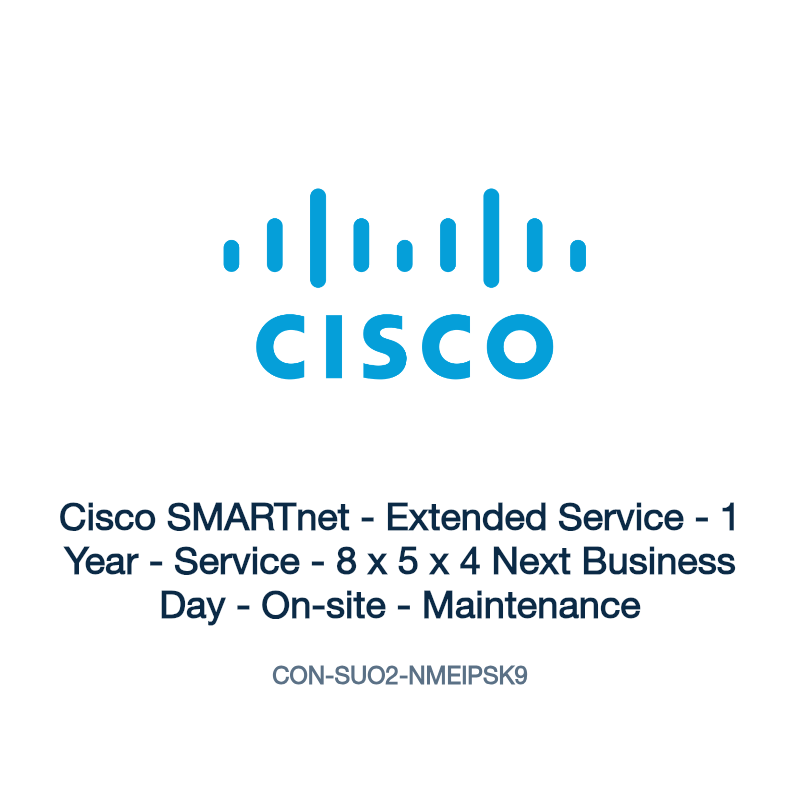CON-SUO2-NMEIPSK9: Cisco SMARTnet - Extended Service - 1 Year - Service
