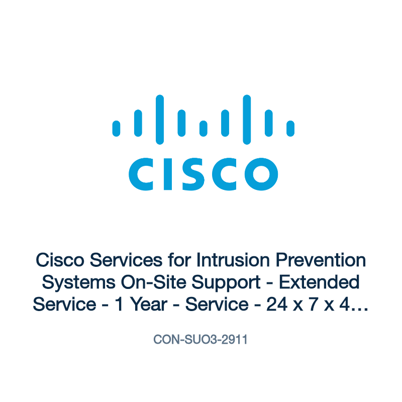 CON-SUO3-2911: Cisco Services for Intrusion Prevention Systems On-Site Support