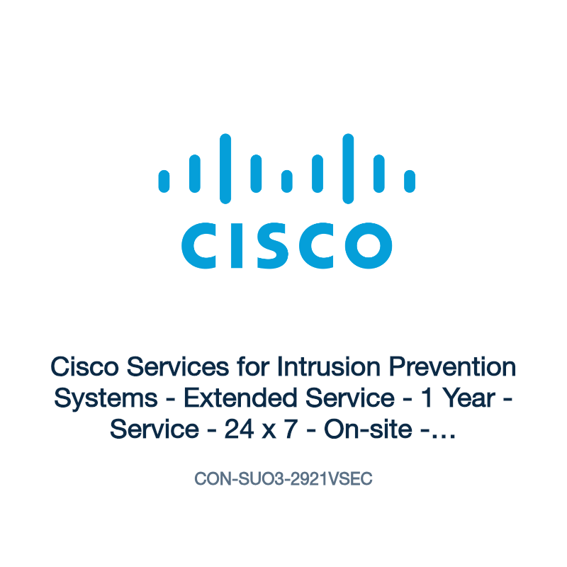 CON-SUO3-2921VSEC: Cisco Services for Intrusion Prevention Systems