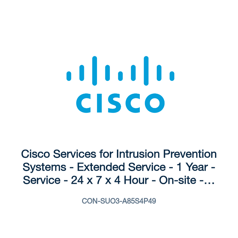 CON-SUO3-A85S4P49: Cisco Services for Intrusion Prevention Systems