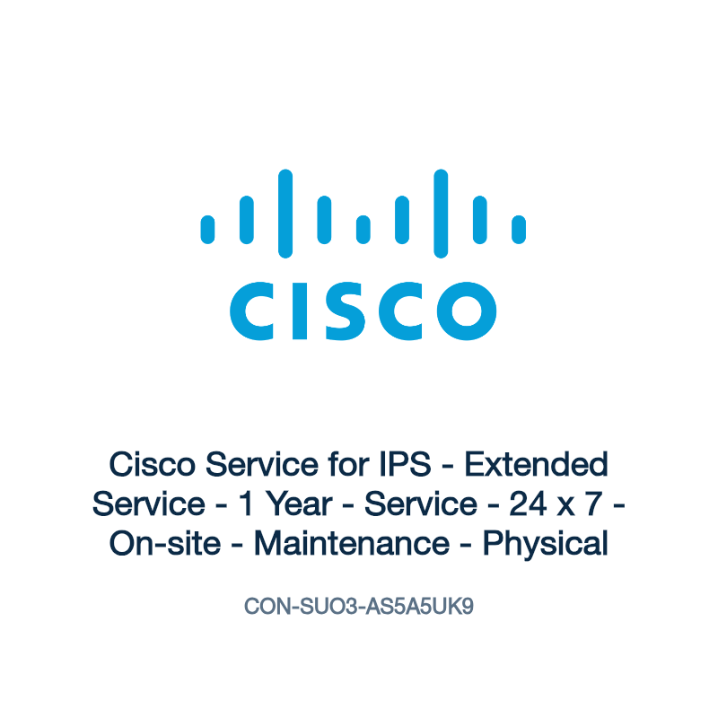 CON-SUO3-AS5A5UK9: Cisco Service for IPS