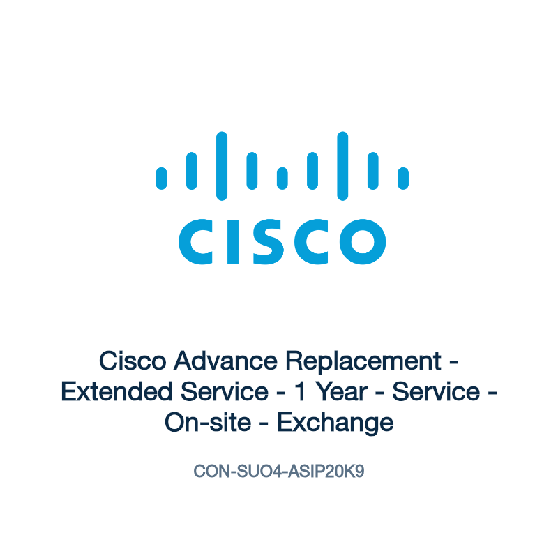 CON-SUO4-ASIP20K9: Cisco Advance Replacement