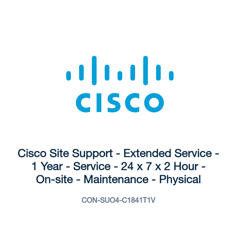 CON-SUO4-C1841T1V: Cisco Site Support