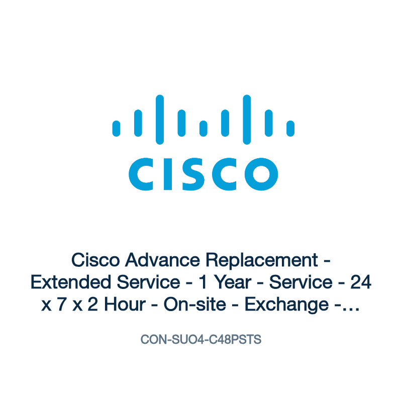 CON-SUO4-C48PSTS: Cisco Advance Replacement