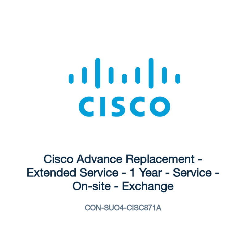 CON-SUO4-CISC871A: Cisco Advance Replacement