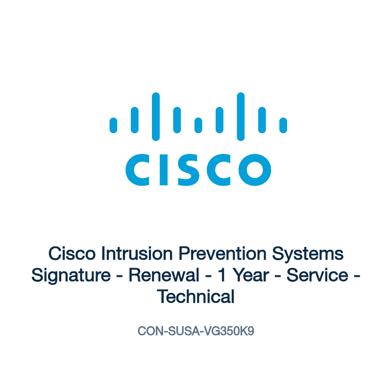 CON-SUSA-VG350K9: Cisco Intrusion Prevention Systems Signature