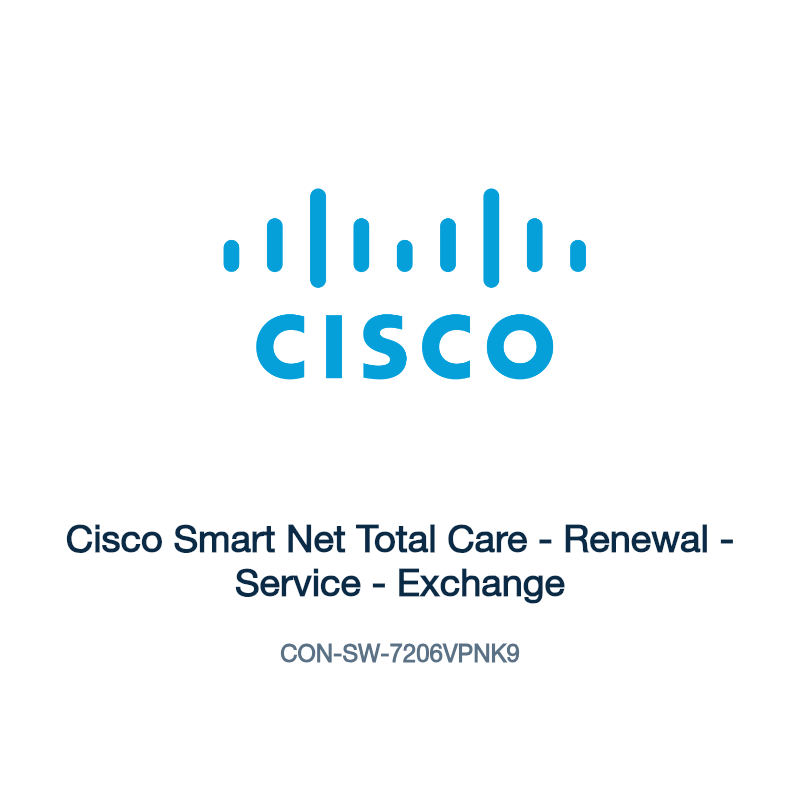 CON-SW-7206VPNK9: Cisco Smart Net Total Care