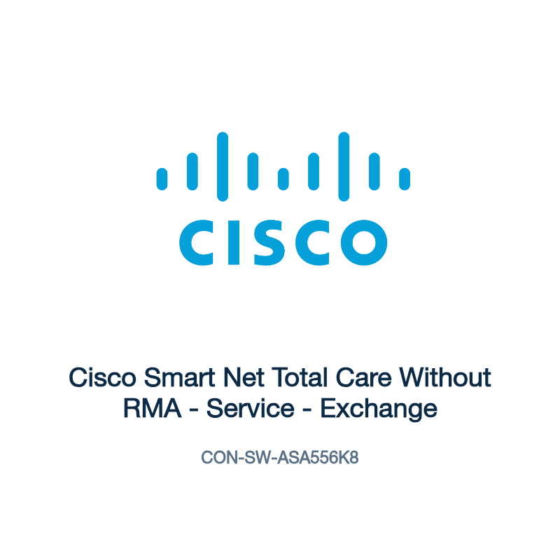 CON-SW-ASA556K8: Cisco Smart Net Total Care Without RMA