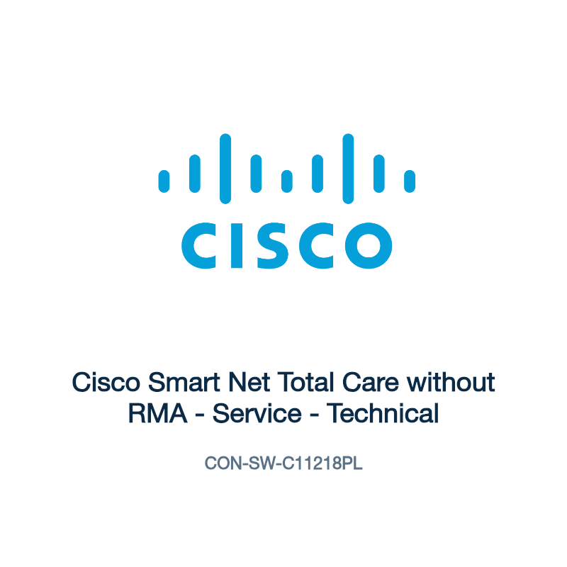 CON-SW-C11218PL: Cisco Smart Net Total Care without RMA