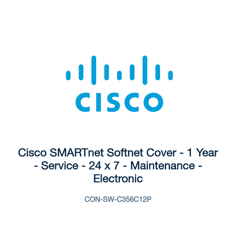 CON-SW-C356C12P: Cisco SMARTnet Softnet Cover