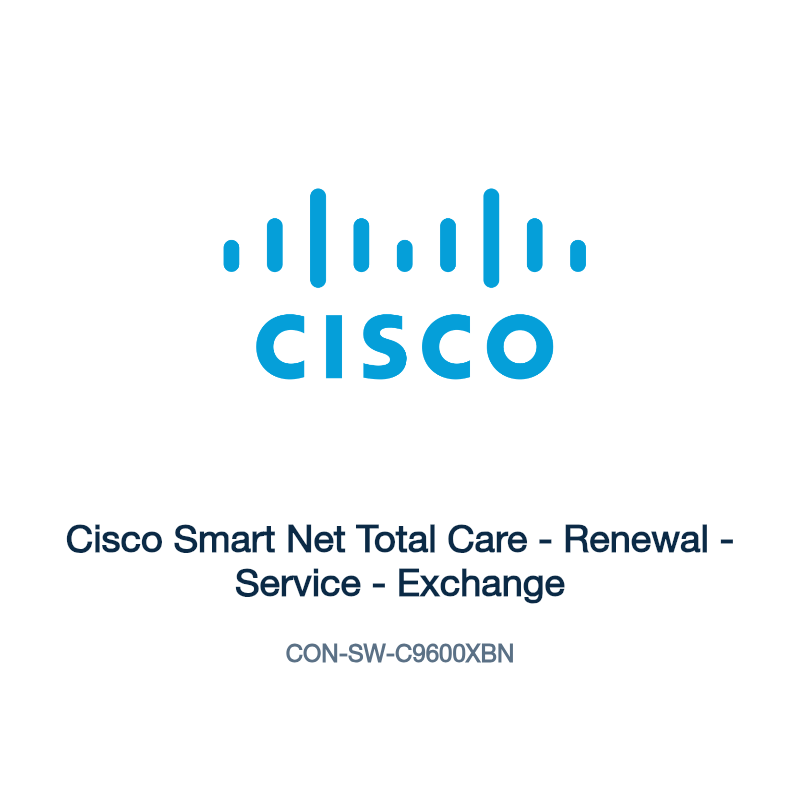CON-SW-C9600XBN: Cisco Smart Net Total Care
