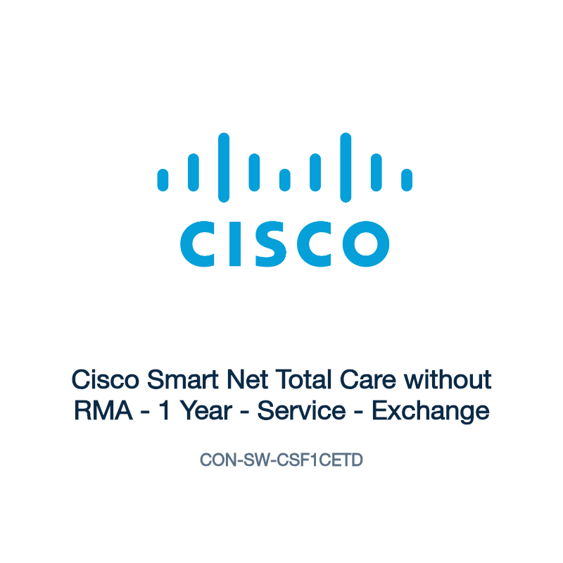 CON-SW-CSF1CETD: Cisco Smart Net Total Care without RMA
