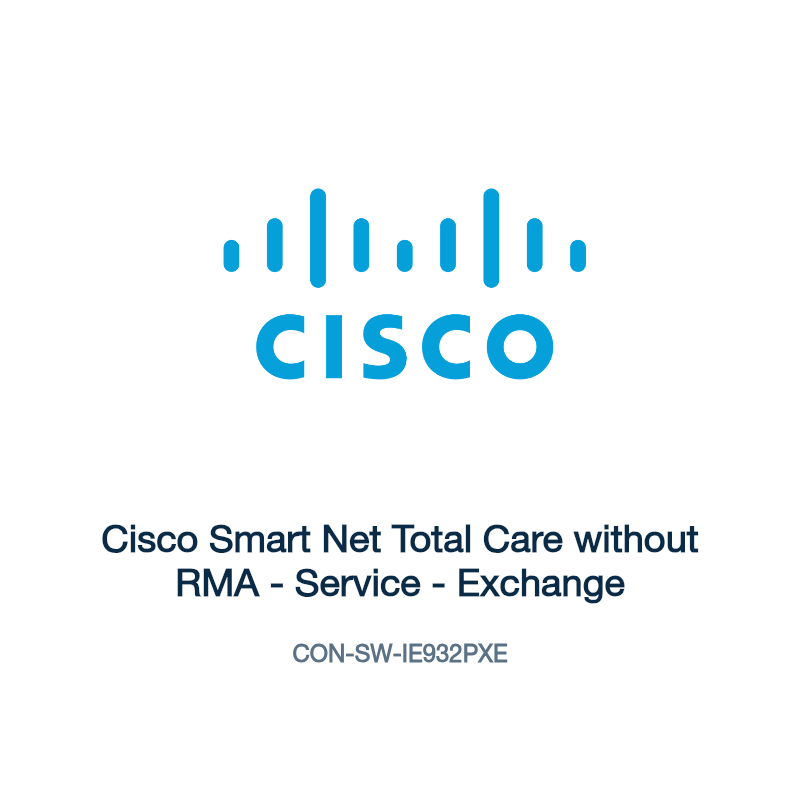 CON-SW-IE932PXE: Cisco Smart Net Total Care without RMA