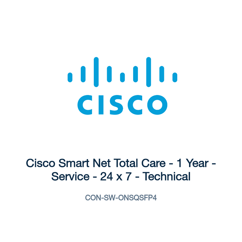 CON-SW-ONSQSFP4: Cisco Smart Net Total Care