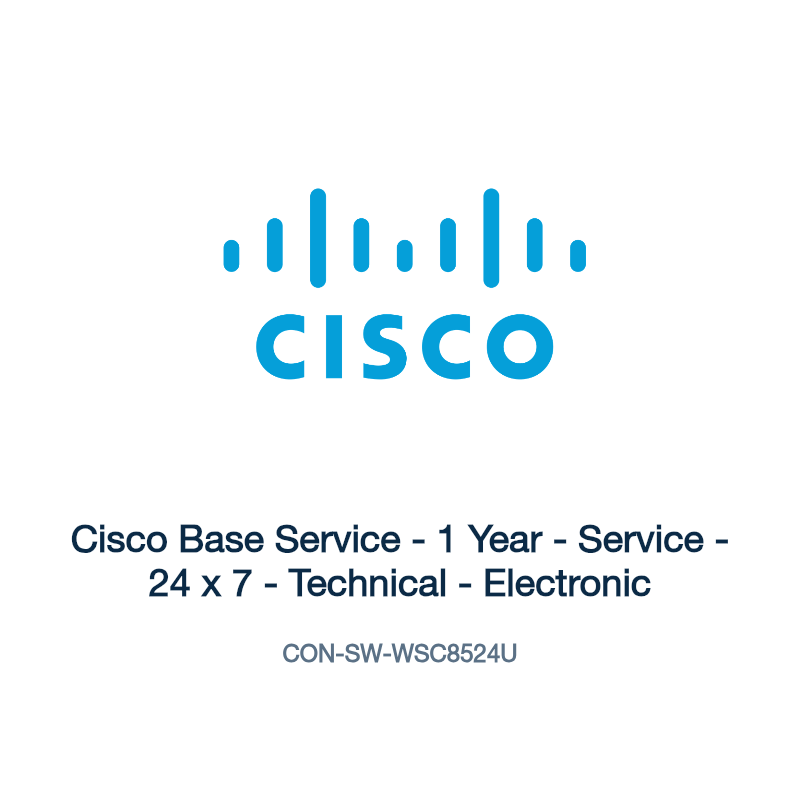 CON-SW-WSC8524U: Cisco Base Service