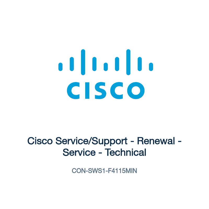 CON-SWS1-F4115MIN: Cisco Service/Support