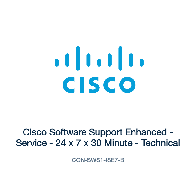 CON-SWS1-ISE7-B: Cisco Software Support Enhanced