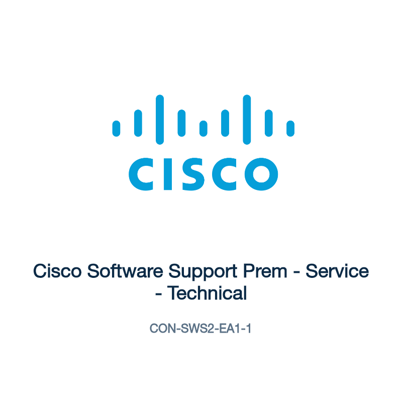 CON-SWS2-EA1-1: Cisco Software Support Prem