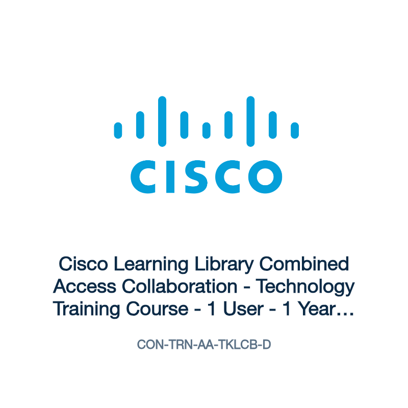 CON-TRN-AA-TKLCB-D: Cisco Learning Library Combined Access Collaboration