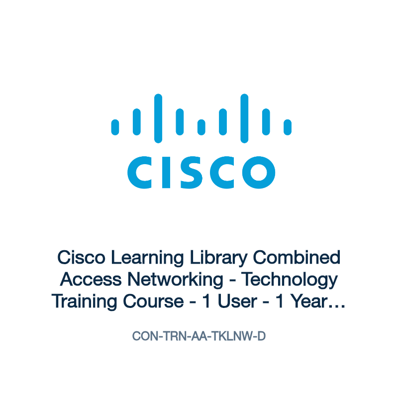 CON-TRN-AA-TKLNW-D: Cisco Learning Library Combined Access Networking