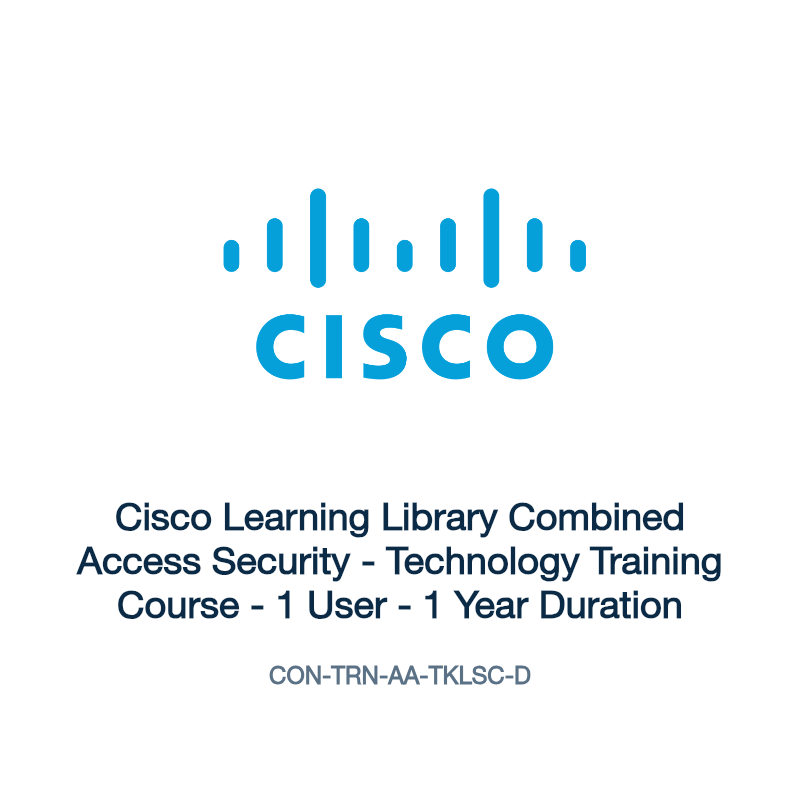 CON-TRN-AA-TKLSC-D: Cisco Learning Library Combined Access Security