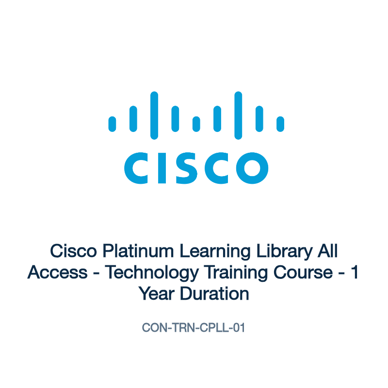 CON-TRN-CPLL-01: Cisco Platinum Learning Library All Access