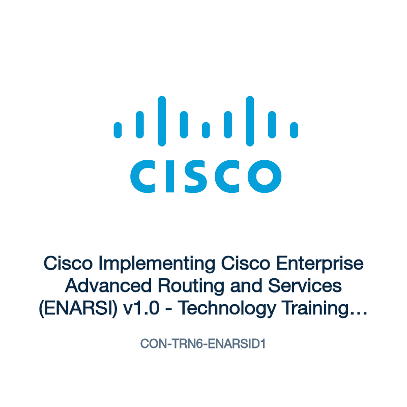 CON-TRN6-ENARSID1: Cisco Implementing Cisco Enterprise Advanced Routing and Services