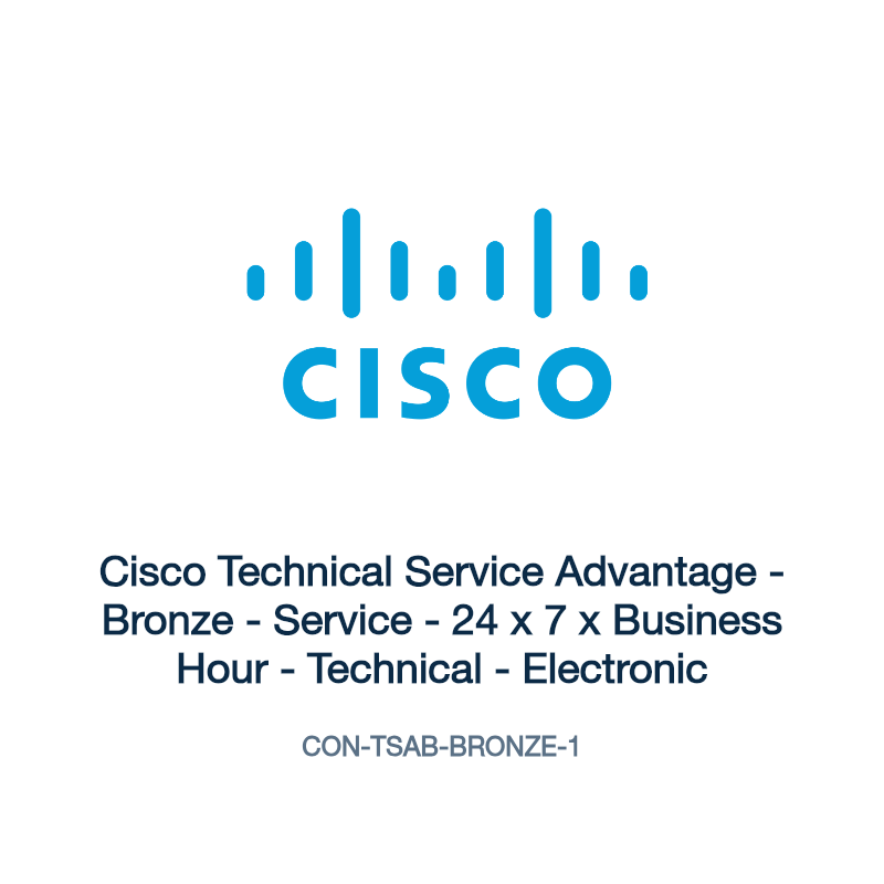 CON-TSAB-BRONZE-1: Cisco Technical Service Advantage