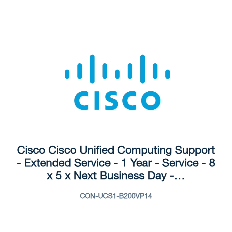 CON-UCS1-B200VP14: Cisco Cisco Unified Computing Support