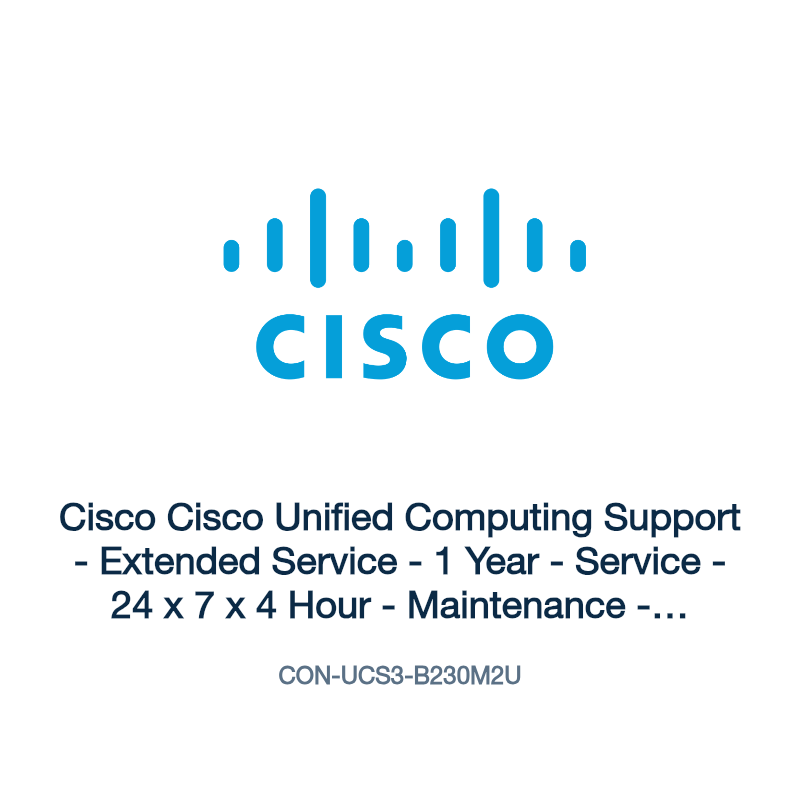CON-UCS3-B230M2U: Cisco Cisco Unified Computing Support