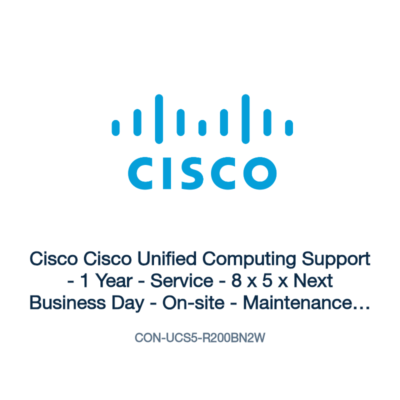 CON-UCS5-R200BN2W: Cisco Cisco Unified Computing Support