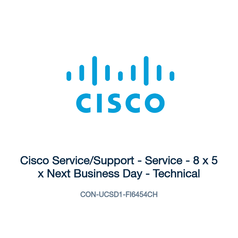 CON-UCSD1-FI6454CH: Cisco Service/Support