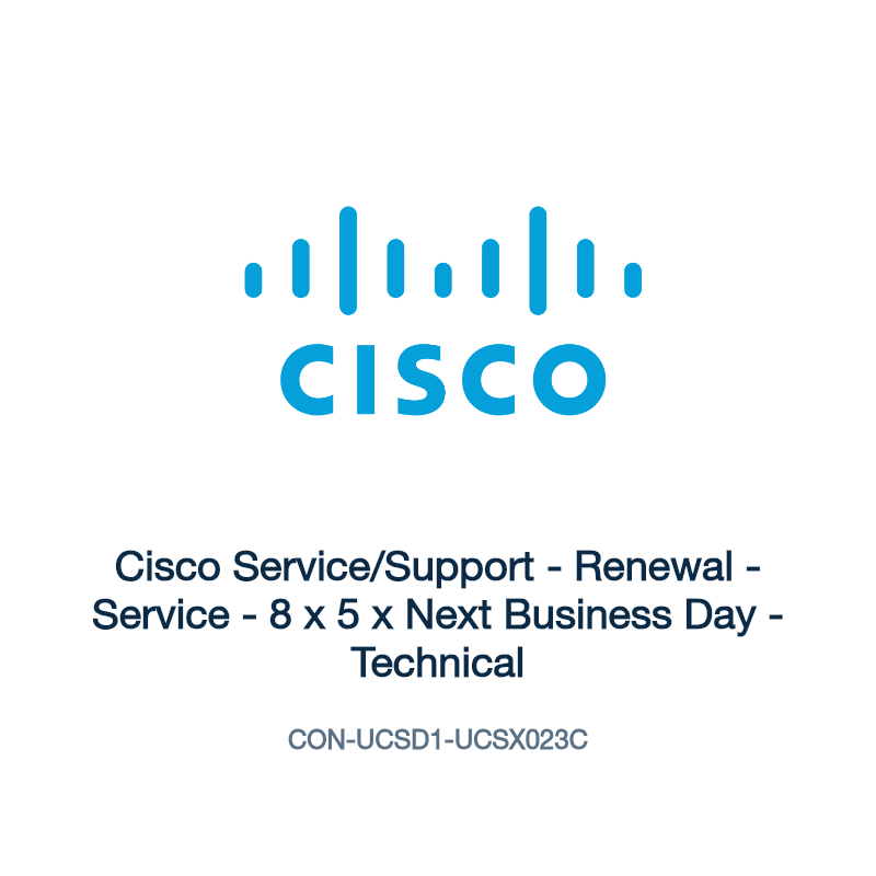 CON-UCSD1-UCSX023C: Cisco Service/Support
