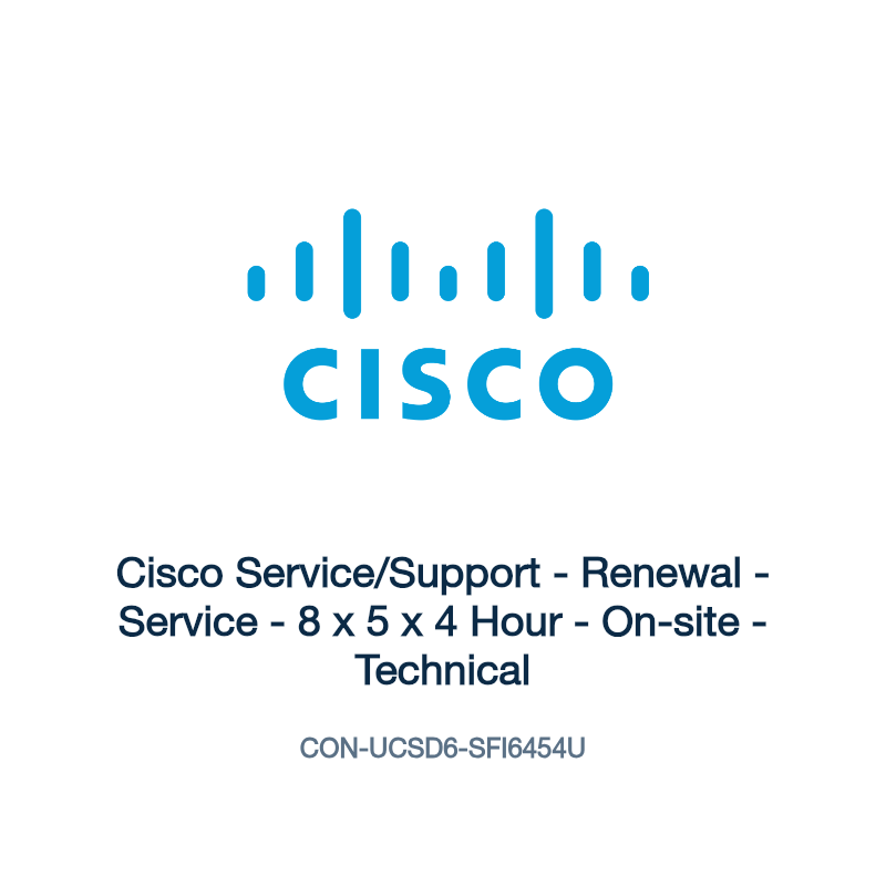 CON-UCSD6-SFI6454U: Cisco Service/Support