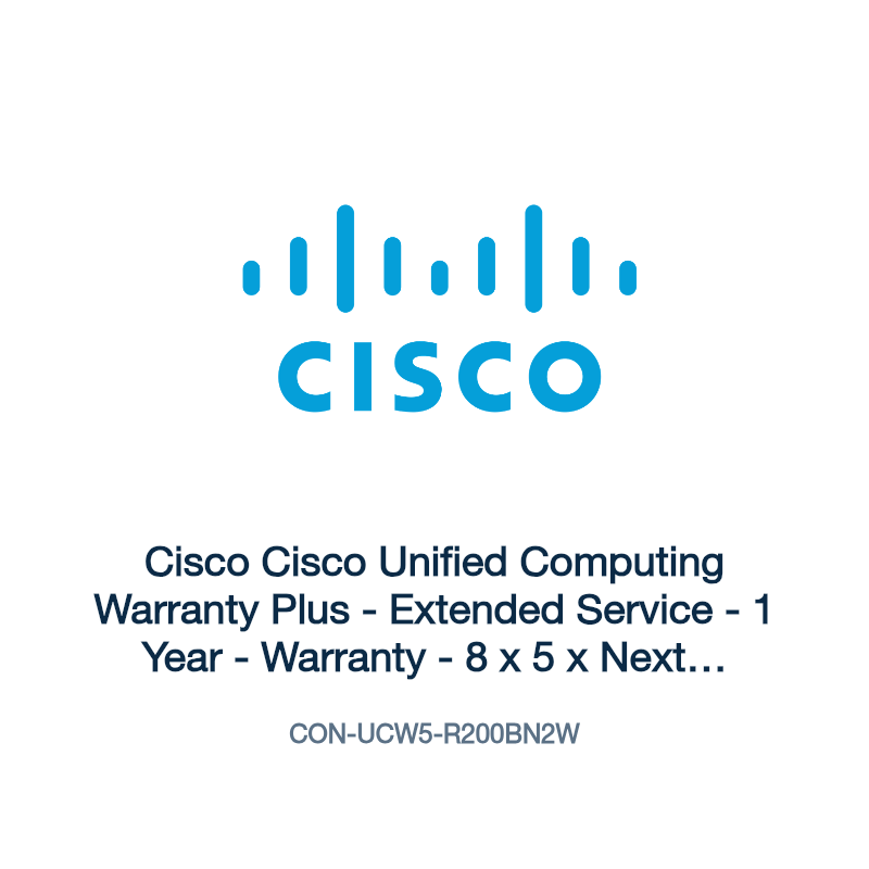 CON-UCW5-R200BN2W: Cisco Cisco Unified Computing Warranty Plus