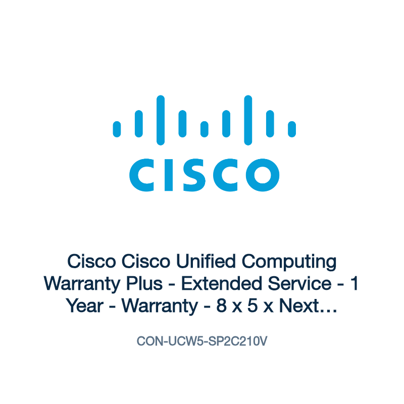 CON-UCW5-SP2C210V: Cisco Cisco Unified Computing Warranty Plus