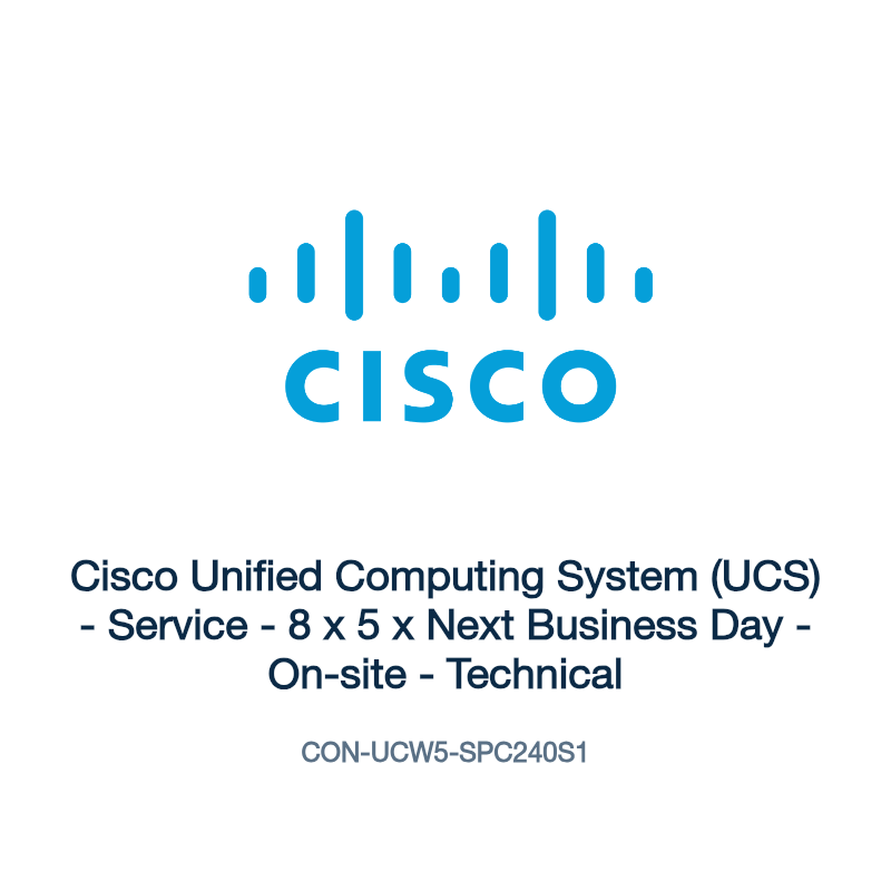 CON-UCW5-SPC240S1: Cisco Unified Computing System (UCS)
