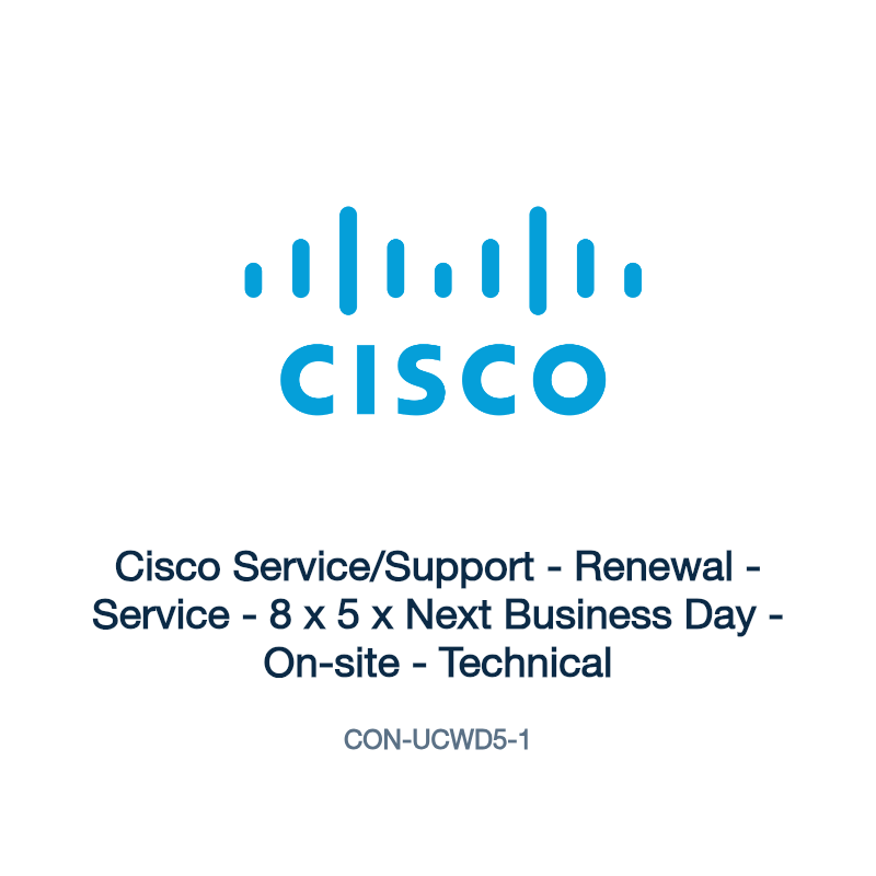 CON-UCWD5-1: Cisco Service/Support