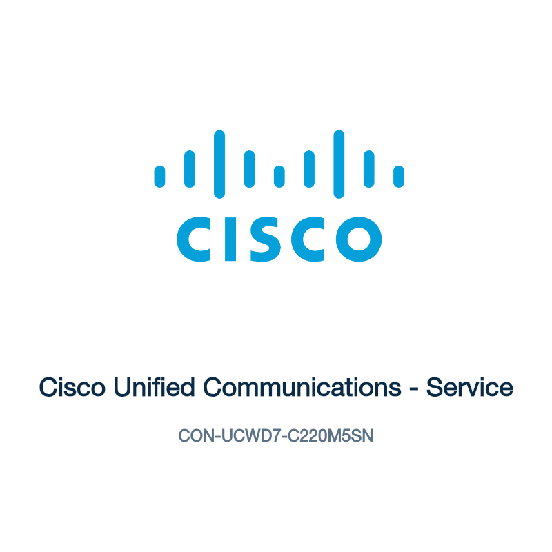 CON-UCWD7-C220M5SN: Cisco Unified Communications