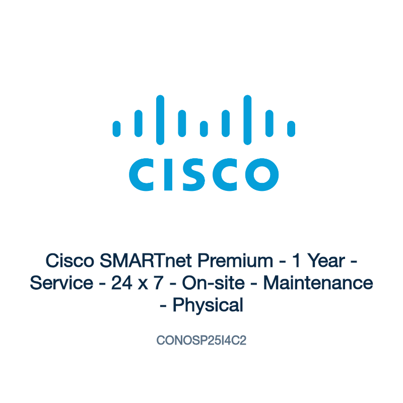 CONOSP25I4C2: Cisco SMARTnet Premium