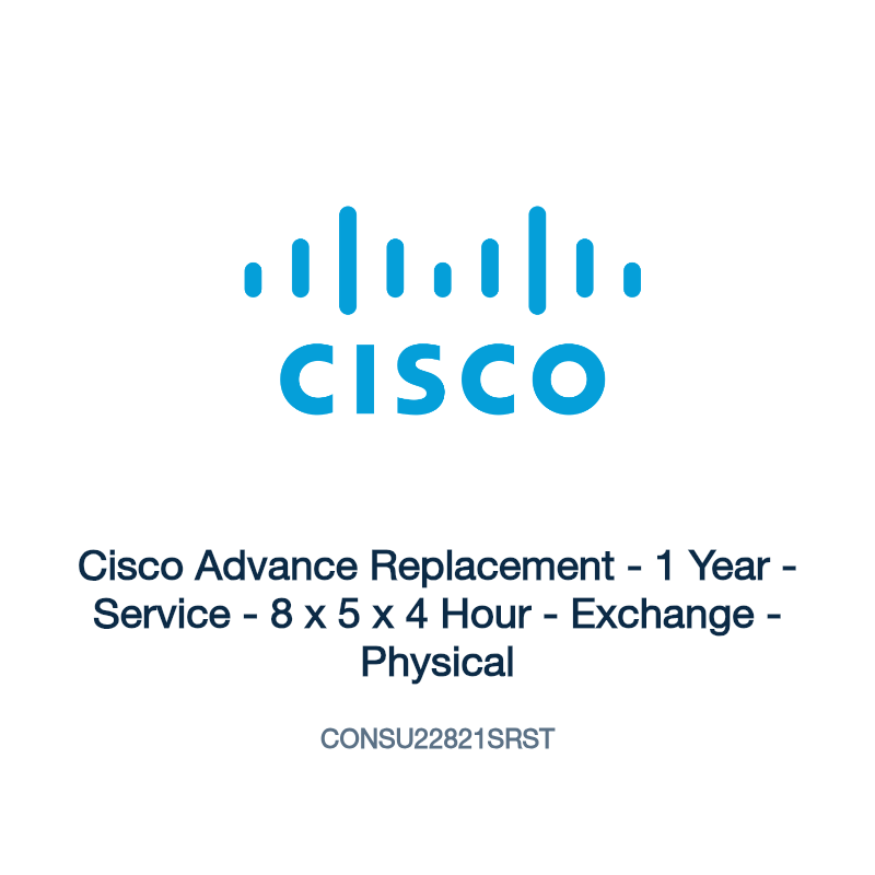 CONSU22821SRST: Cisco Advance Replacement