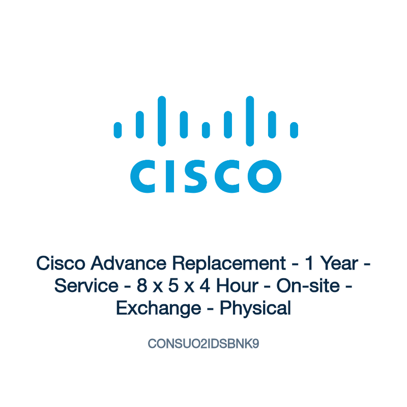 CONSUO2IDSBNK9: Cisco Advance Replacement