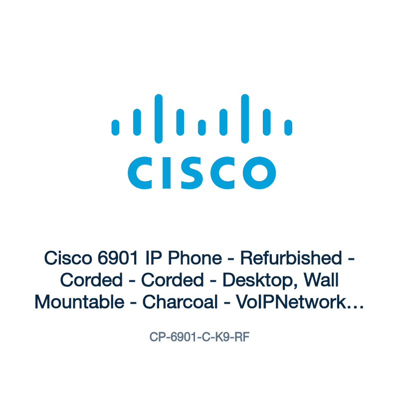 CP-6901-C-K9-RF: Cisco 6901 IP Phone