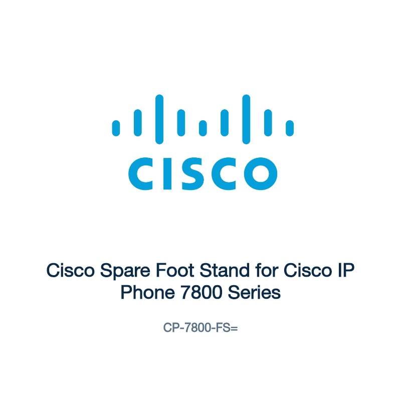 CP-7800-FS=: Cisco Spare Foot Stand for Cisco IP Phone 7800 Series