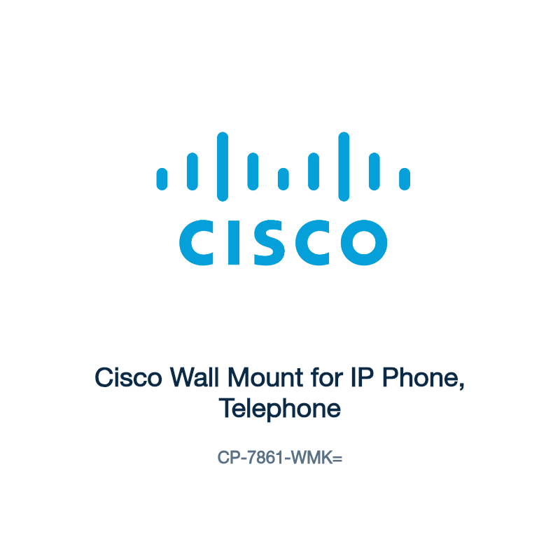 CP-7861-WMK=: Cisco Wall Mount for IP Phone, Telephone