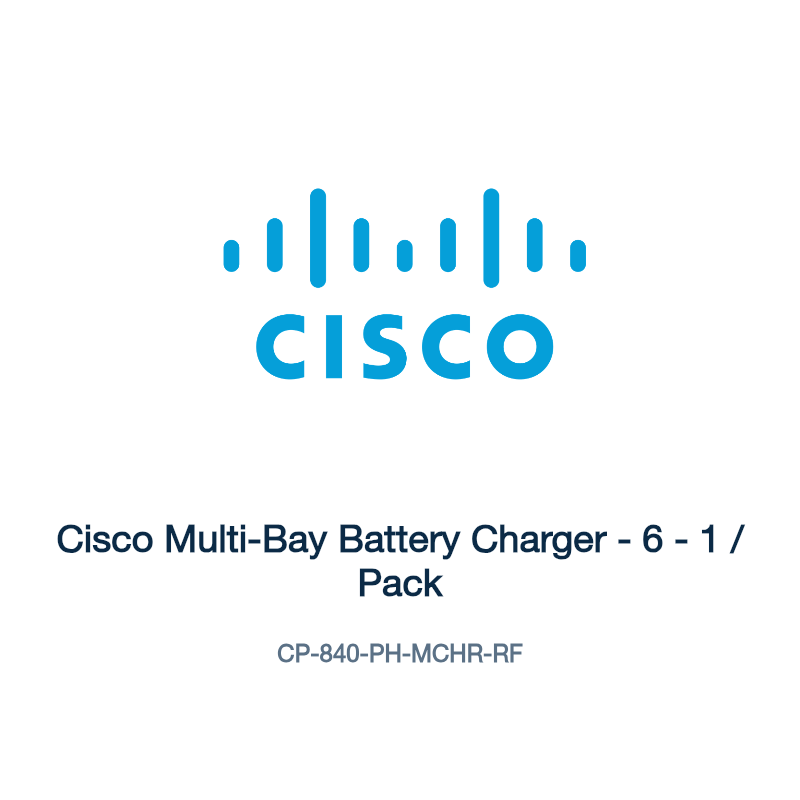 CP-840-PH-MCHR-RF: Cisco Multi-Bay Battery Charger