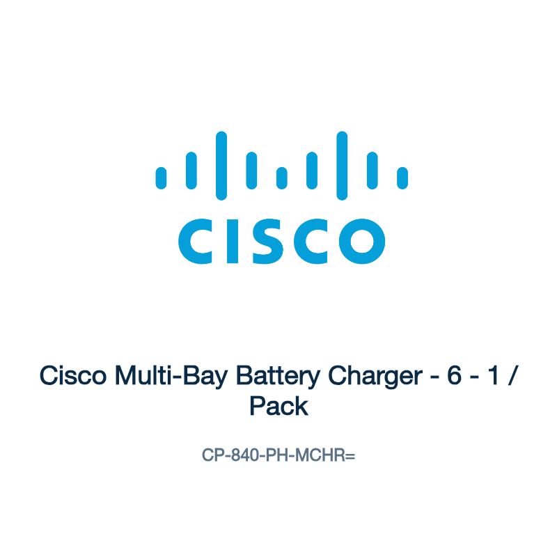 CP-840-PH-MCHR=: Cisco Multi-Bay Battery Charger