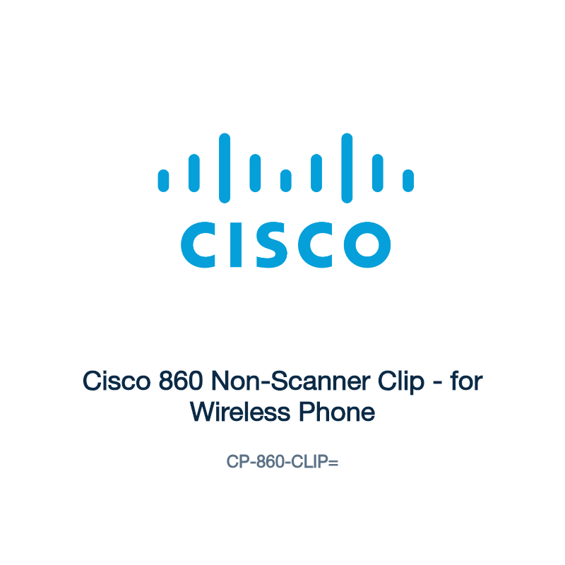 CP-860-CLIP=: Cisco 860 Non-Scanner Clip