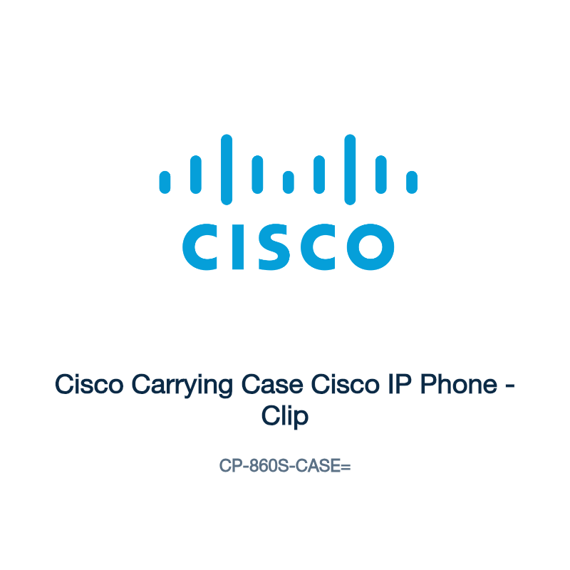 CP-860S-CASE=: Cisco Carrying Case Cisco IP Phone
